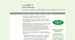 Desktop Screenshot of campuspathway.com
